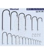 Mustad 530 Çapraz Tekli Olta İğnesi Bronz #2/0 (25 adet)